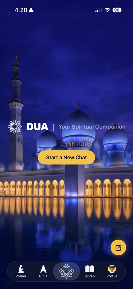 Assistant screen for religious questions